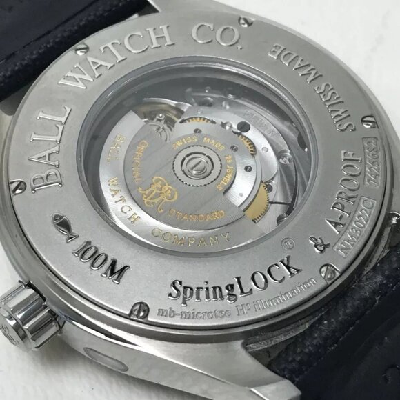 BALLWATCH NM3022C Engineer 2 Magneto S Wristwatch Black SS - Picture 9 of 9